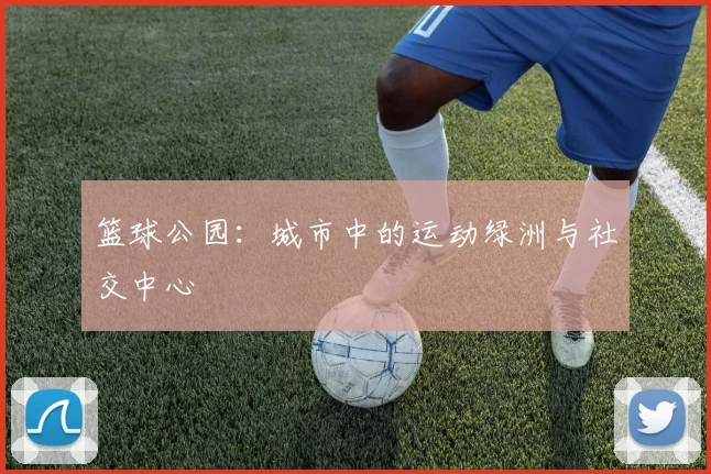 篮球公园：城市中的运动绿洲与社交中心