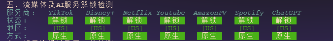 【VPS测评】洛杉矶CN2 GIA优化VPS - Xeon E5, 三网优质回程, 美区流媒体全解锁