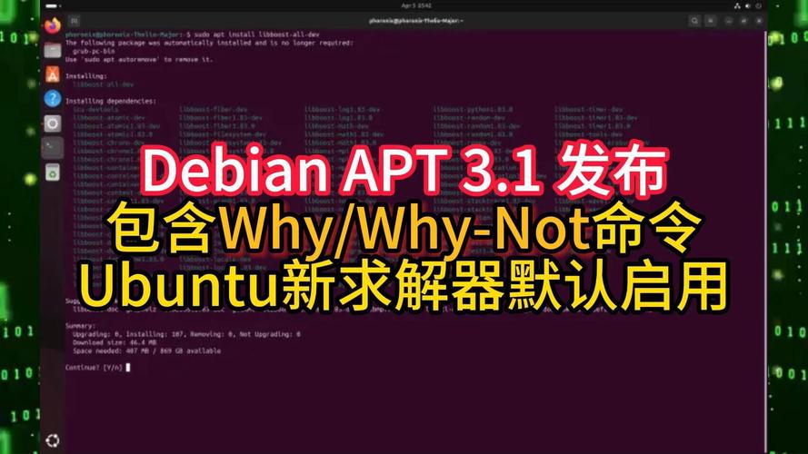 apt 是 Debian 及其衍生发行版（如 Ubuntu）中的软件包管理工具。它允许用户安装、更新、升级和删除软件包。以下是一些常用的 apt 命令