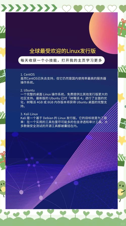 Linux有多个发行版,每个发行版都有自己的官方网站和下载页面。以下是一个通用的Linux发行版下载步骤,以Ubuntu为例