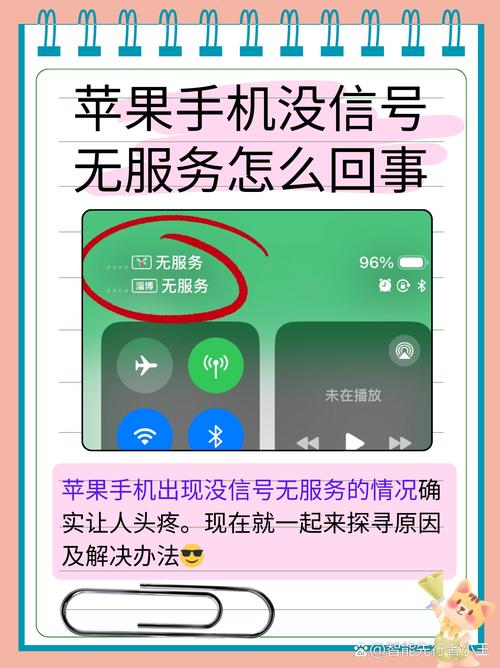 无服务（No Service）通常指的是手机或其他通信设备无法连接到任何网络服务。这可能是由于多种原因造成的，包括但不限于以下几点