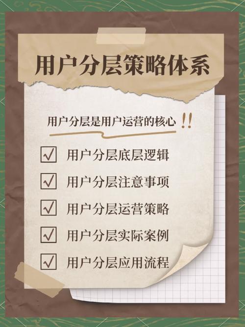 用户分组是指将用户按照一定的标准或特征进行分类的过程。这种分组可以帮助企业或组织更好地了解用户,提供个性化的服务和产品,以及优化营销策略。以下是一些常见的用户分组方法和考虑因素