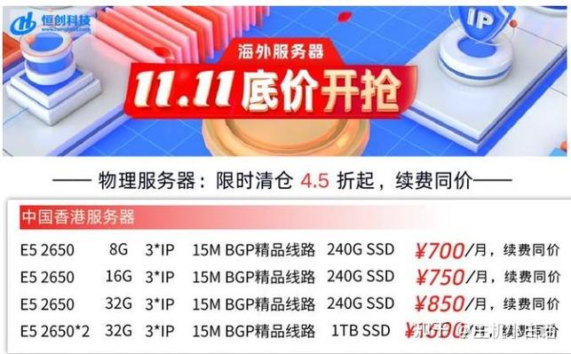 香港服务器租用多少钱一年啊